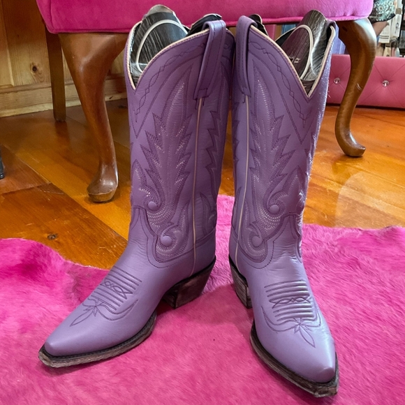 LIBERTY BLACK Violeta Cowboy Boots Missouri Style Size 9 New In Box - Picture 2 of 8